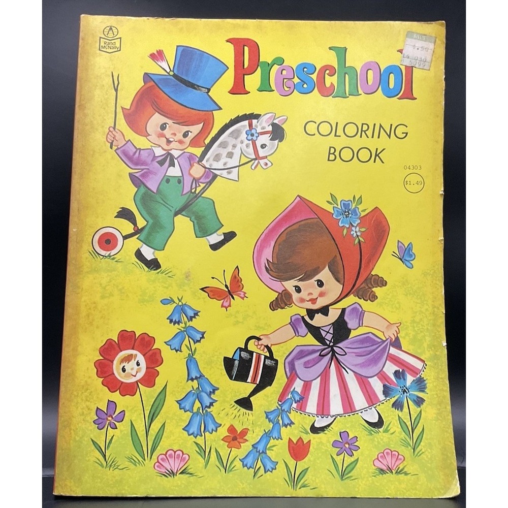 Preschool Coloring Book Rand & McNally Company